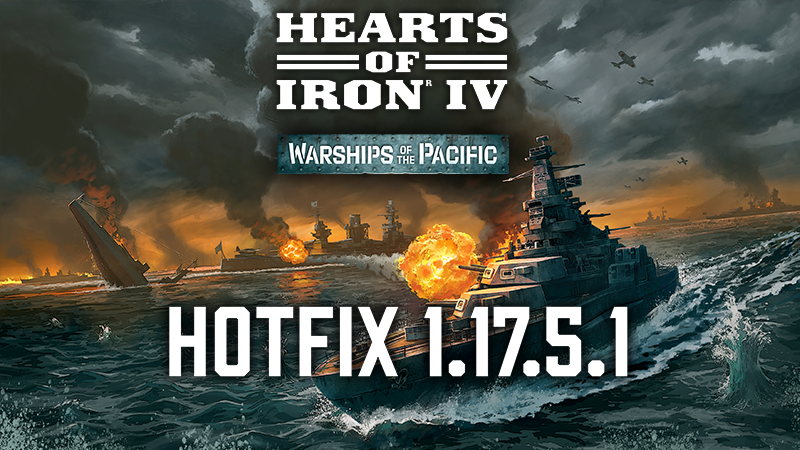 warships of the pacific hotfix, 1.17.5.1