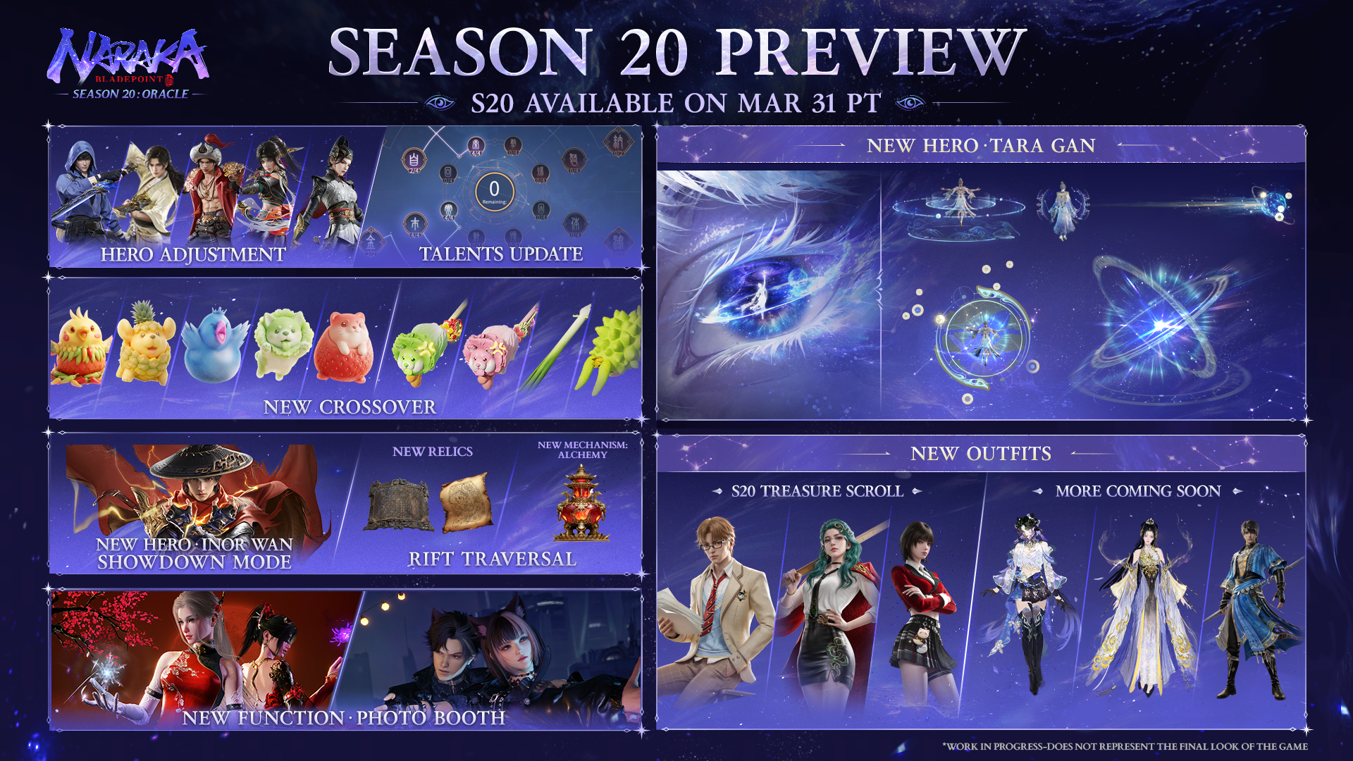 season 20 preview: the oracle awakens. new hero & updates incoming.