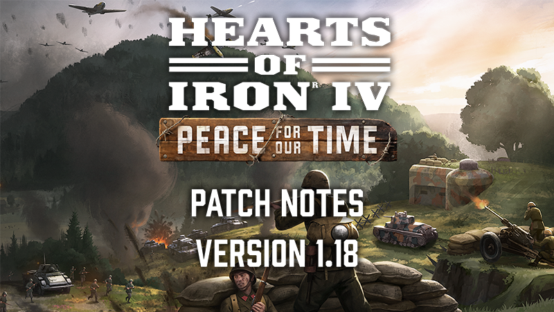 peace for our time | patch notes